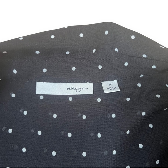 Halogen Women’s Blouse Long Sleeve Button Down Shirt Size Medium NWOT - Picture 7 of 7